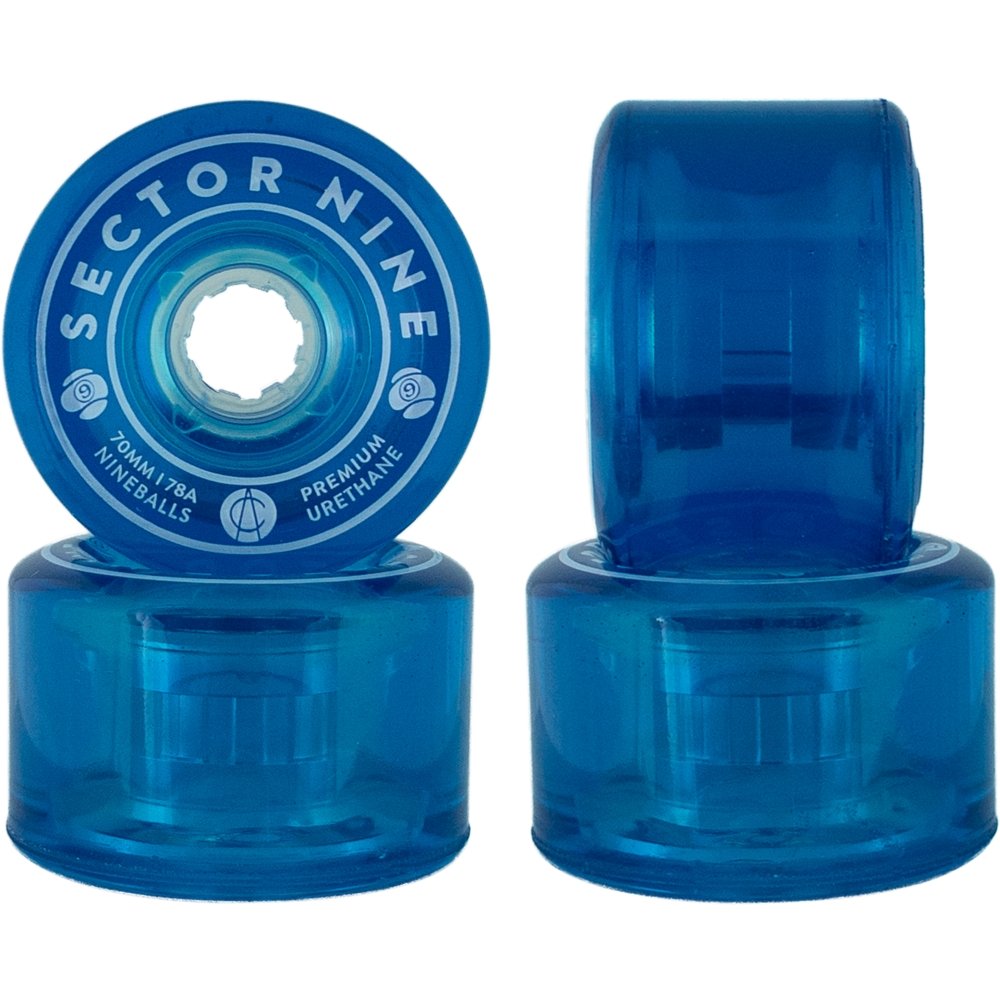Sector 9 70mm Nineballs 78a Longboard Skateboard Wheels - MUIRSKATE