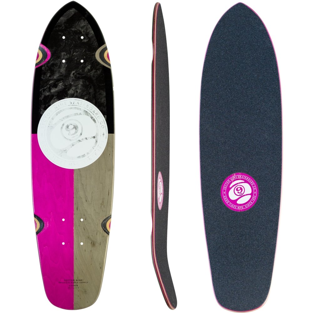 Sector 9: Jammer Divide Mini-Cruiser Skateboard Deck w/Grip - MUIRSKATE