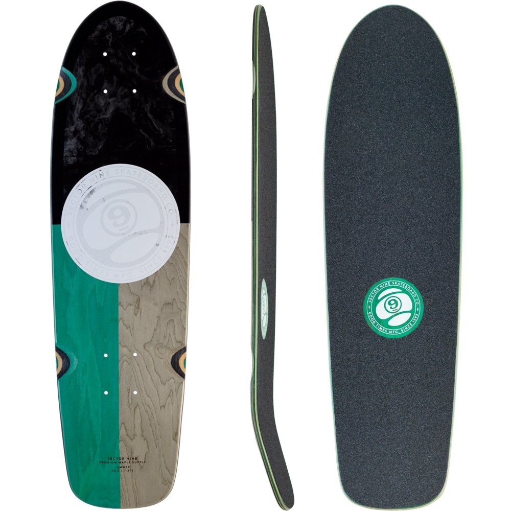 Sector 9: Jammer Divide Mini-Cruiser Skateboard Deck w/Grip - MUIRSKATE
