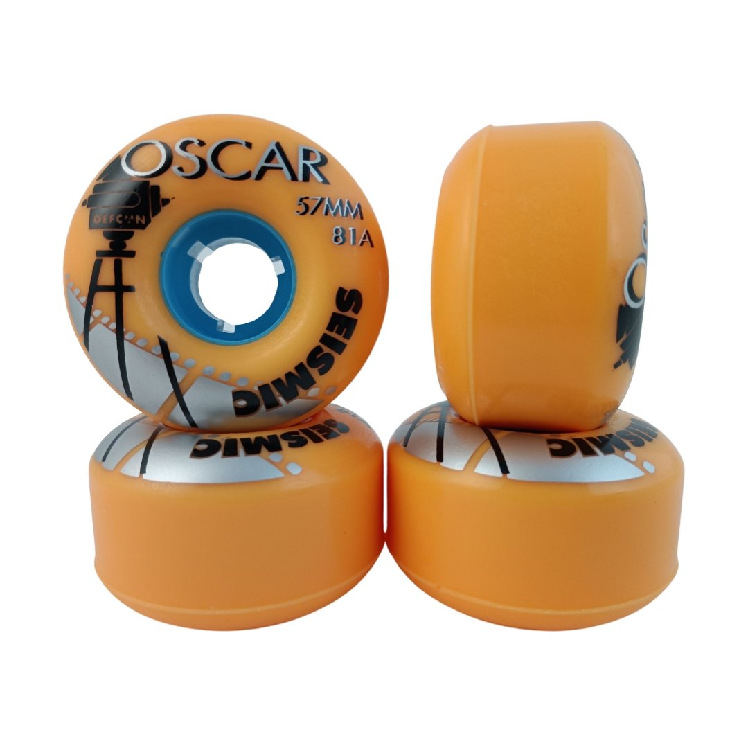 Seismic: 57mm Oscar Longboard Skateboard Wheels - MUIRSKATE