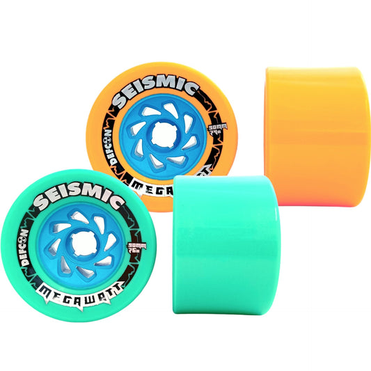 Seismic: 90mm Megawatt Longboard Skateboard Wheels - MUIRSKATE