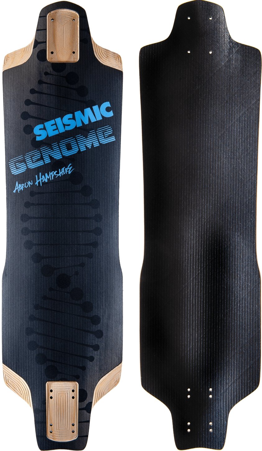 Seismic: Genome 34″ x 9.25″ Longboard Deck - MUIRSKATE