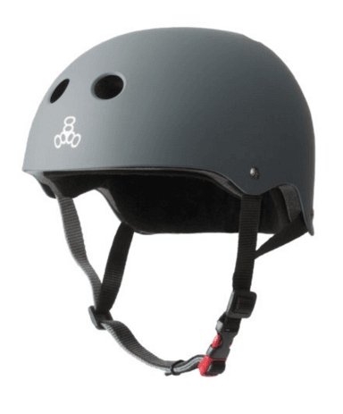 Triple 8: Certified Sweatsaver Helmet (Carbon) - MUIRSKATE