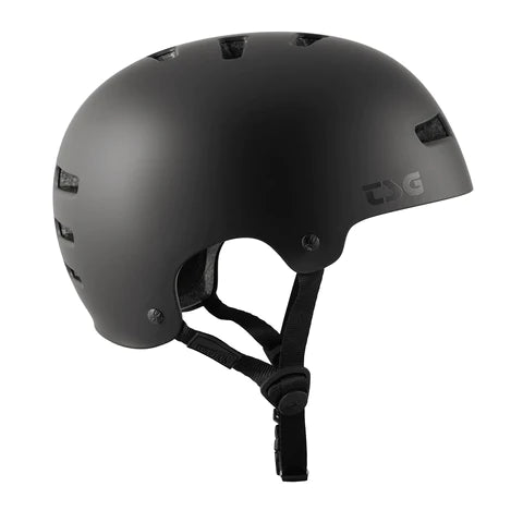 TSG: Evolution Helmet Dark Satin Black - MUIRSKATE
