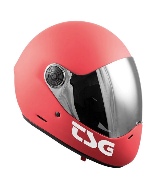 TSG: Pass Pro Longboard Helmet (Matte Fiery) - MUIRSKATE