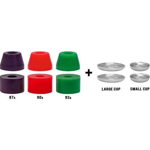 Venom HPF Standard (Barrel & Cone) "Mini Sack" Longboard Skateboard Bushings with Washers - MUIRSKATE