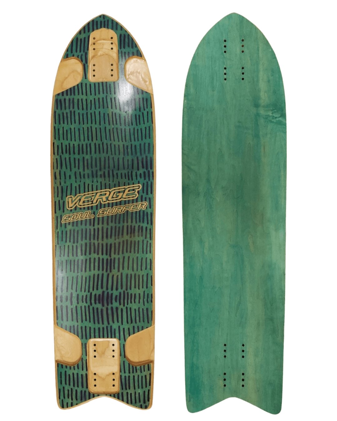 Verge: Soul Surfer OG Longboard Deck - MUIRSKATE