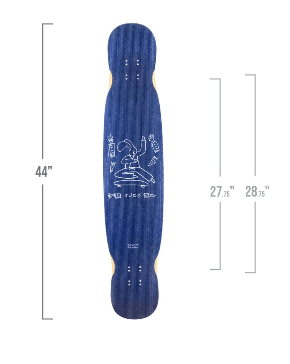 Zenit: Judo 2.0 44" Longboard Skateboard Deck - MUIRSKATE
