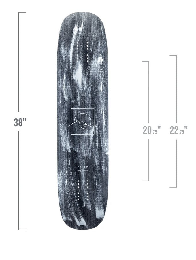 Zenit: Mini Marble 38" DK Longboard Skateboard Deck - MUIRSKATE