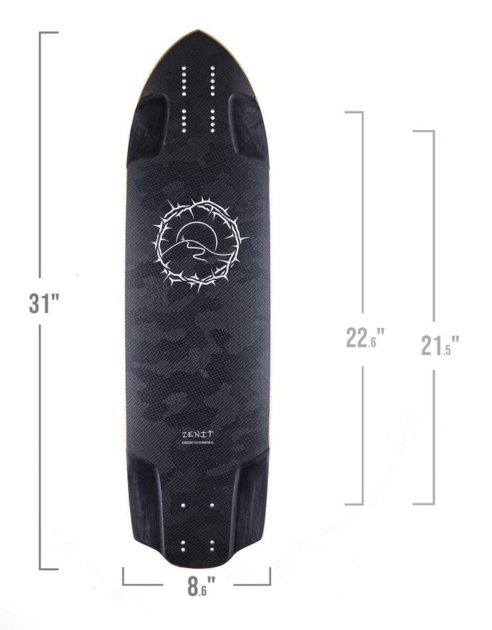 Zenit: Stinger Longboard Deck - MUIRSKATE